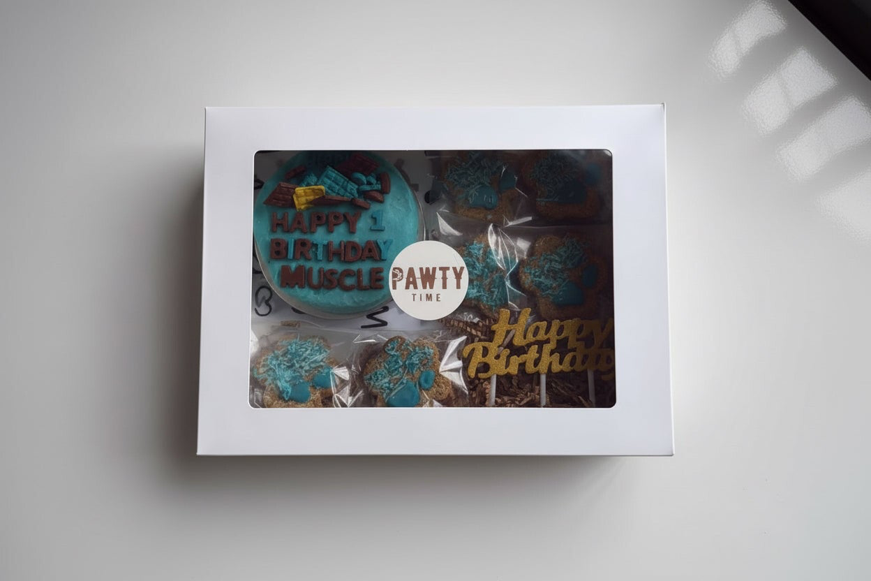 6 Inch Bento Box + 6 Cookies