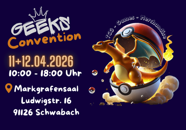 11.04.2026 - Tagesticket Geeks Convention