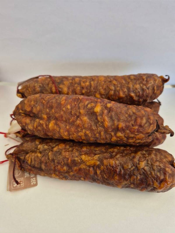 French saucisson smoked