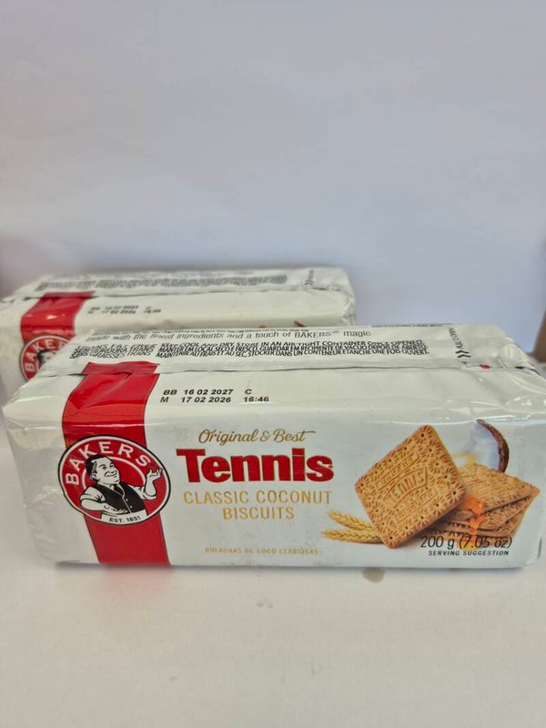 Tennis biscuits