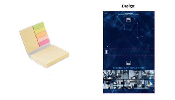 Haftnotizblock / Sticky notepad