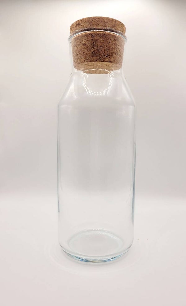 Karaffe mit Kork 0,5l