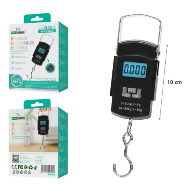 BASCULA ELECTRONICA PORTATIL MH-500-2