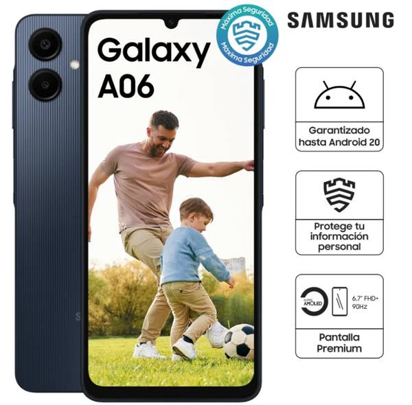 SAMSUNG GALAXY A06 4GB + 128GB BLACK