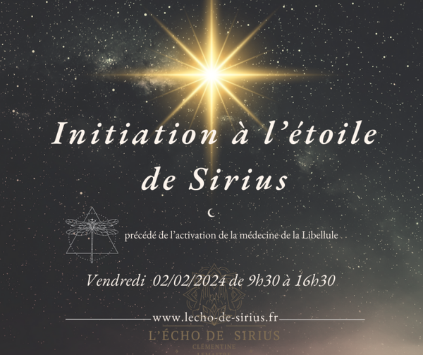 Initiation de l'Etoile de Sirius