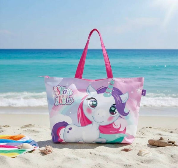 (Précommande)Sac de plage- Licorne