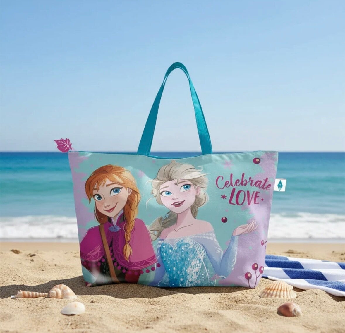 Sac de plage- Reine des neiges