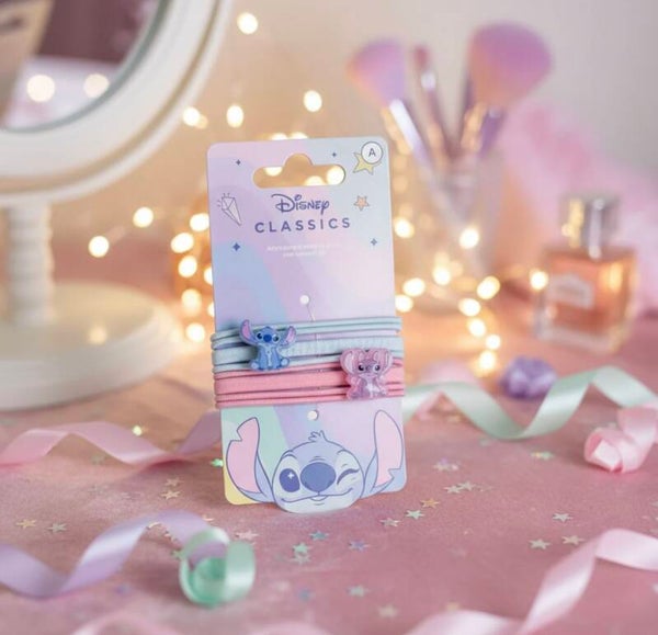 (Précommande)Ensemble de 8 élastiques à cheveux Lilo & Stitch