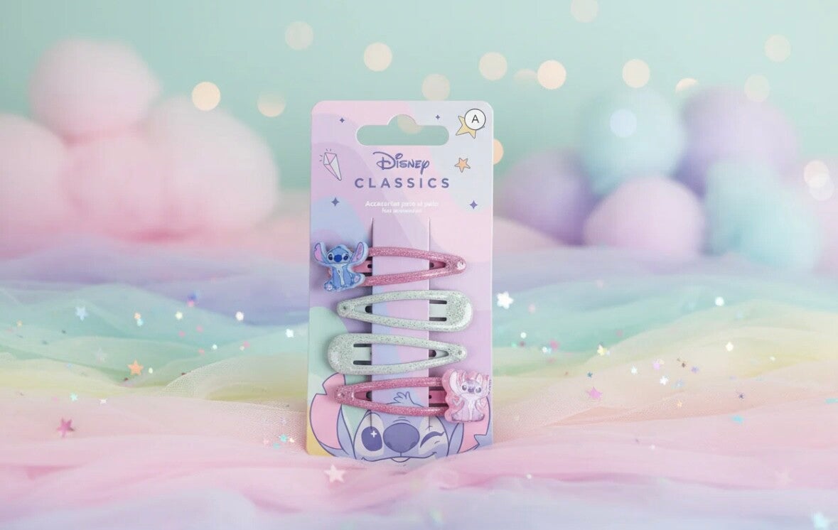 (Précommande)Ensemble de pinces à cheveux Lilo & Stitch