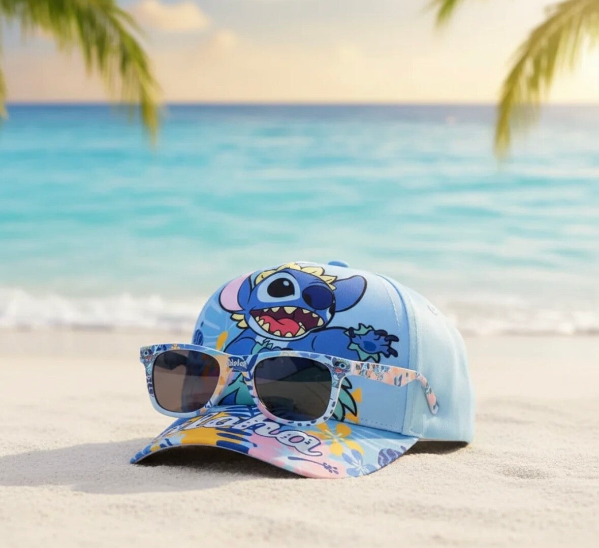 (Précommande) Lunettes de soleil et casquette Stitch
