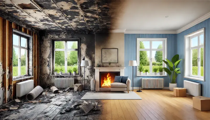 Brandschadensanierung