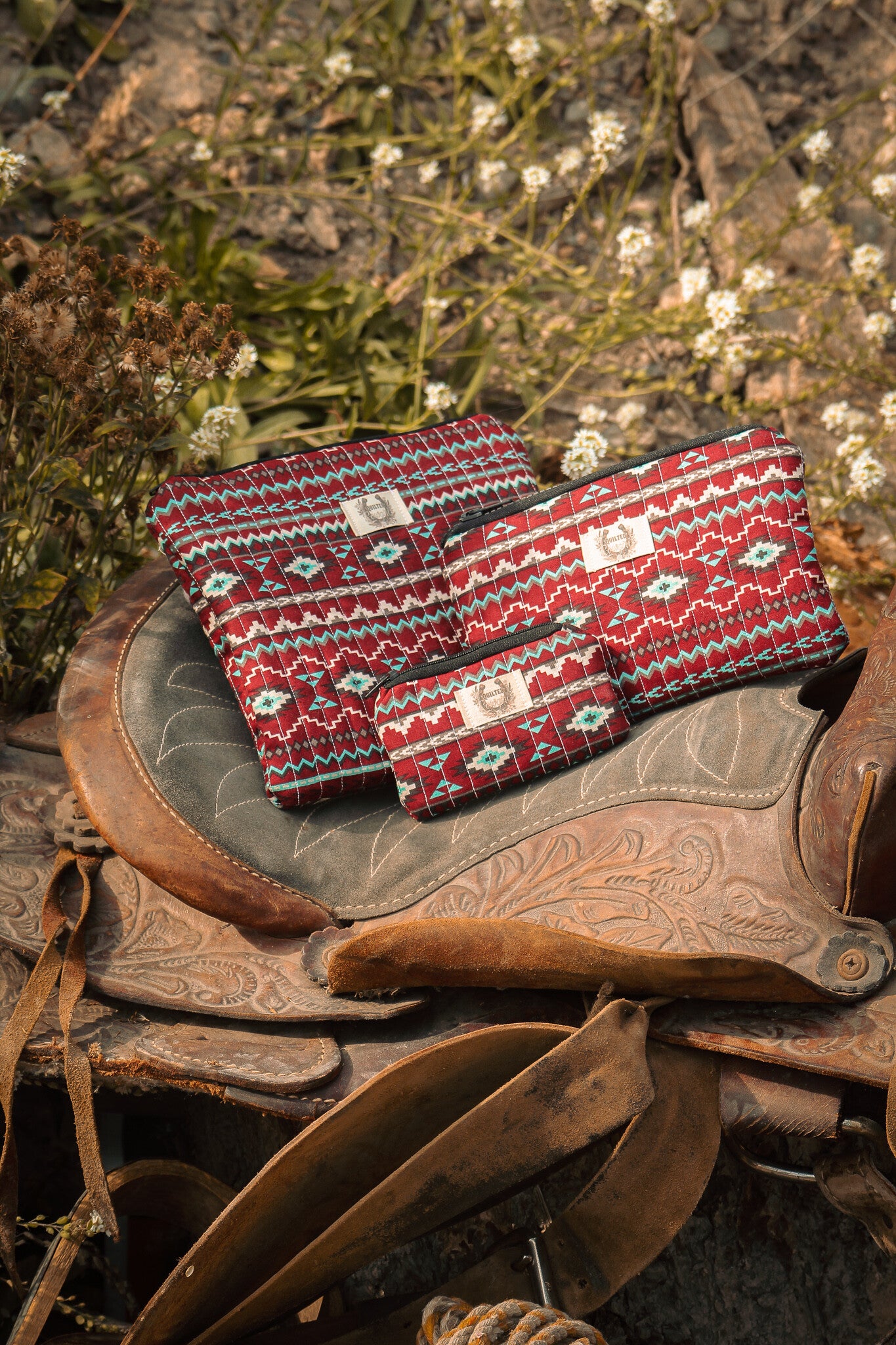 wild west wanderer 🌵🏜 - zip pouch
