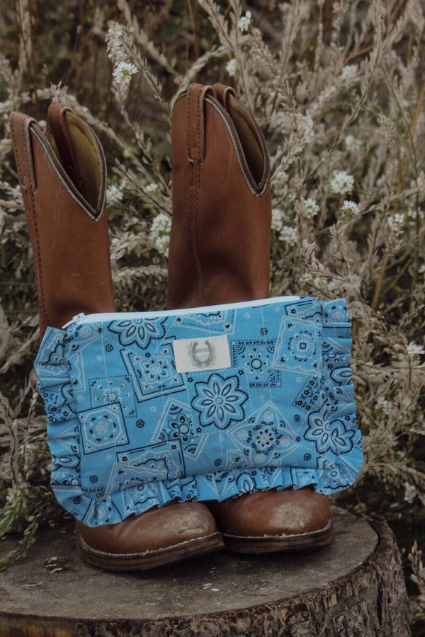 blue bandana m