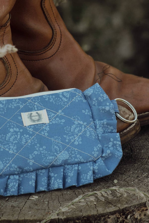 Heirloom Monarch - Ruffle Keychain Coin Pouch
