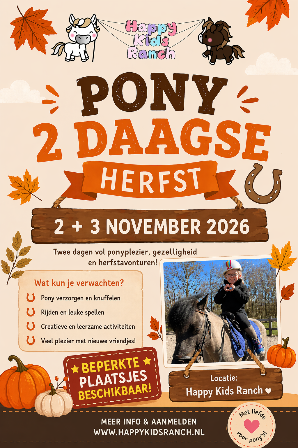 Pony 2 daagse HERFST