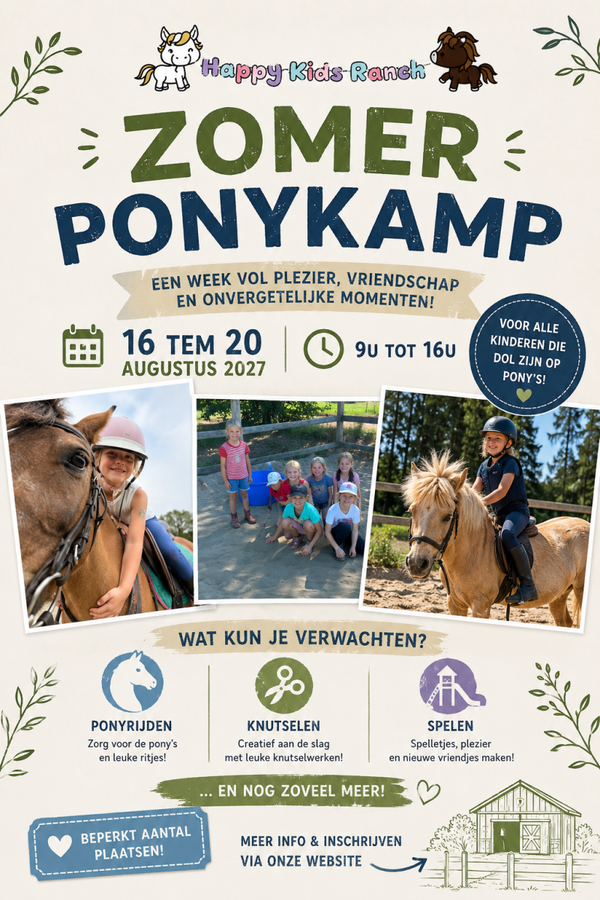 Ponykamp zomer 2027