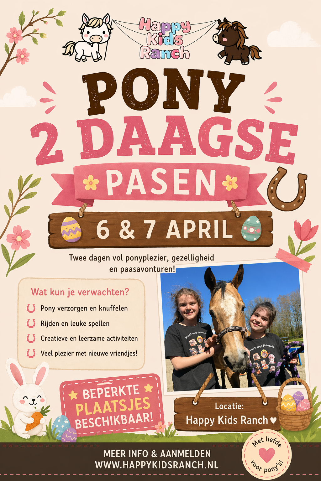 Pony 2 daagse PASEN