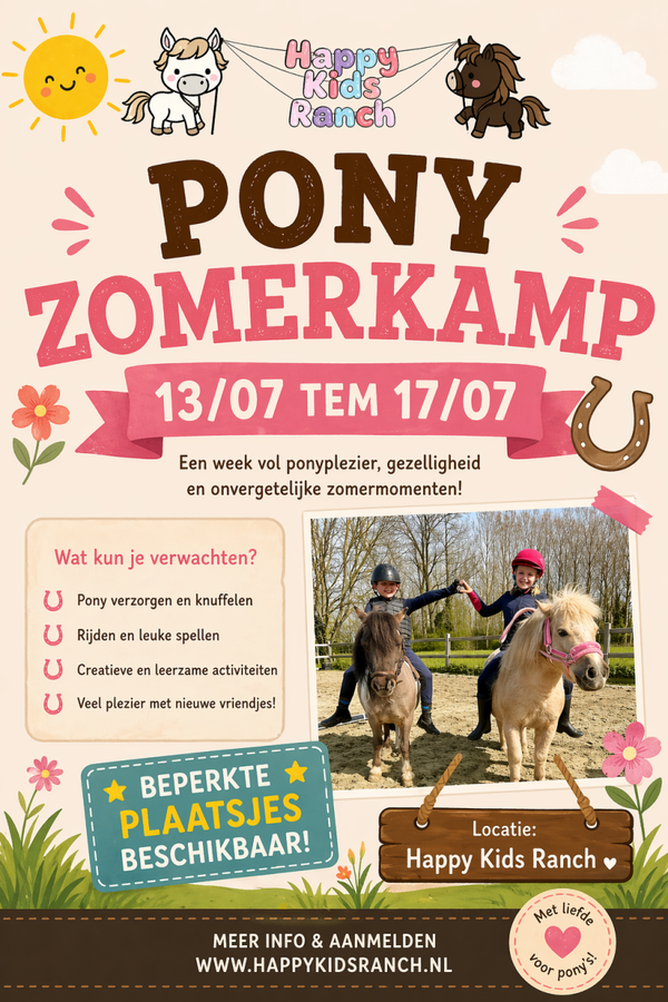 Ponykamp zomer