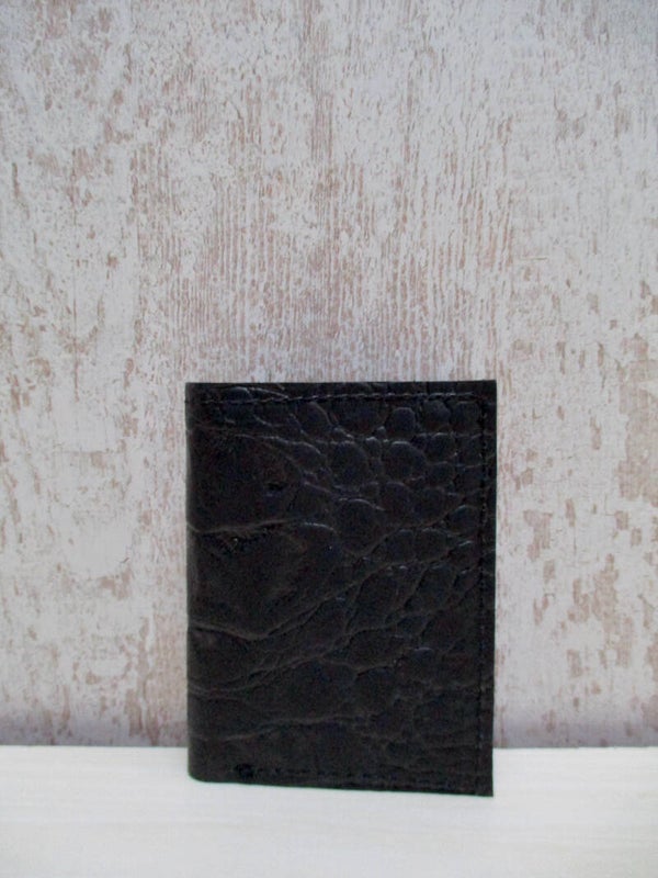Creditcard mapje zwart croco