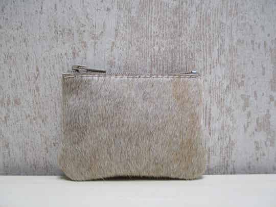 Sleuteletui beige/cognac