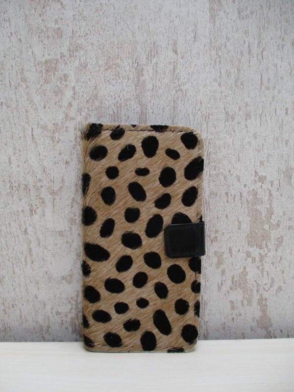 Book-case iPhone dalmatiër print 7/8 plus