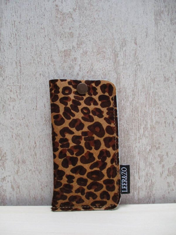 Brillenhoes luipaard kleinmodel