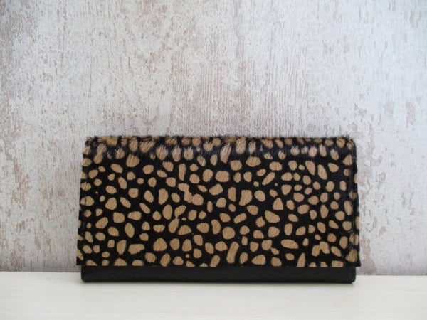 Portemonnee cheetah black