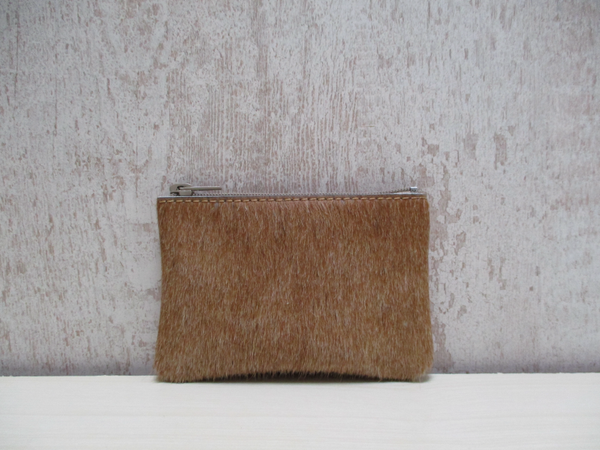koeienhuid etui cognac