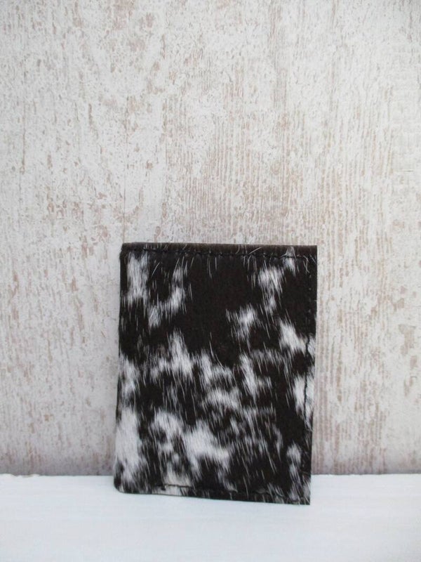 Creditcard mapje zwart/wit