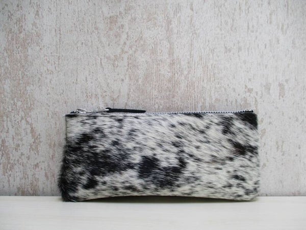 Koeienhuid make-up large zwart/wit