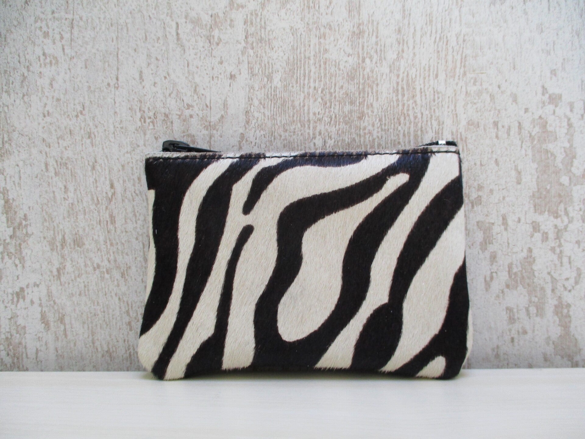 Koeienhuid etui zebra