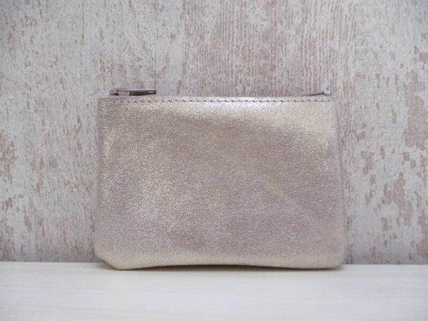 Leren etui goud