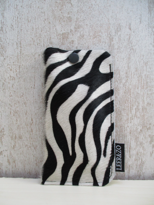 Brillenhoes zebra grootmodel