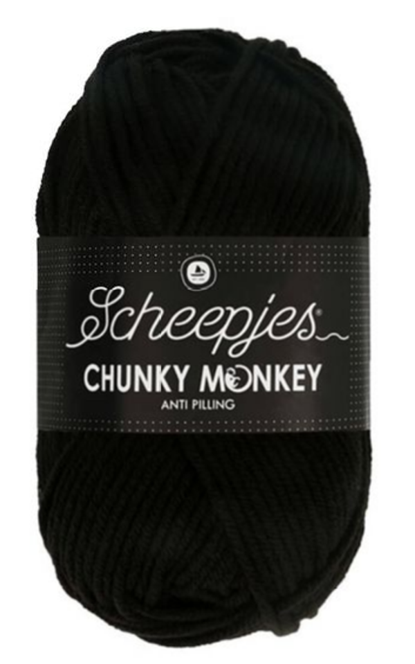 Scheepjes Chunky monkey black 1002