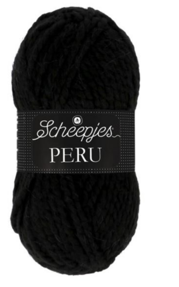 Scheepjes Peru 100 zwart