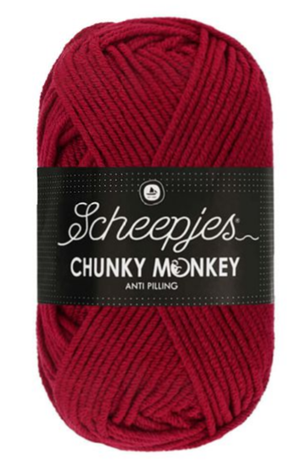 Scheepjes Chunky monkey Garnet 1123