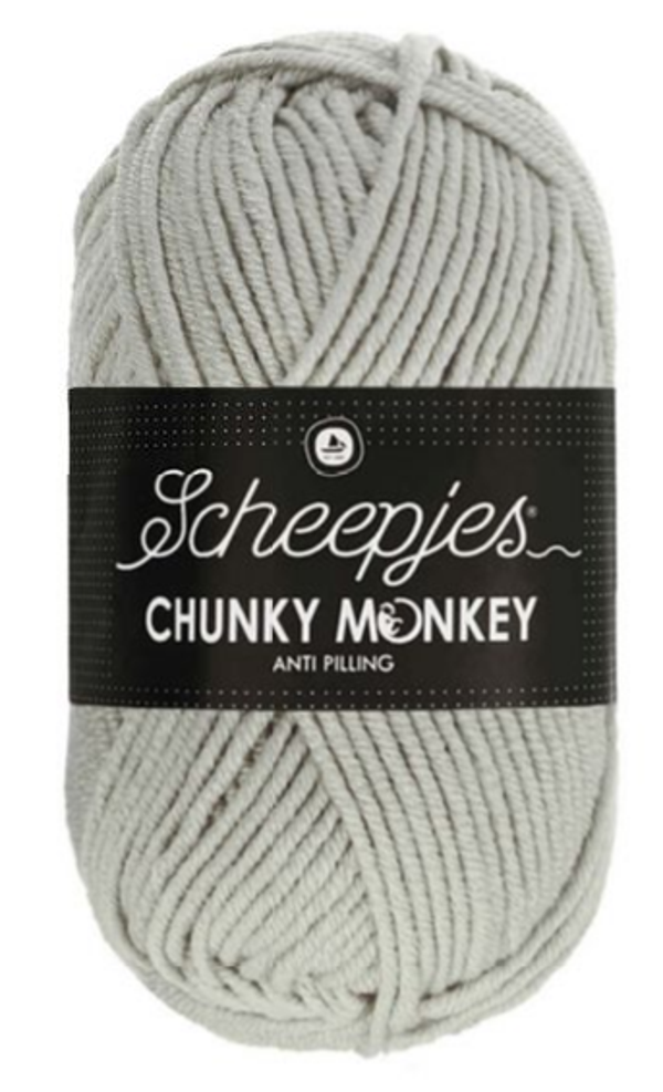 Scheepjes Chunky monkey pale grey 1203