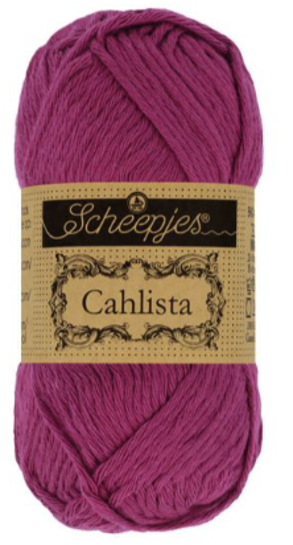 Scheepjes Cahlista 128 Tyrian purple