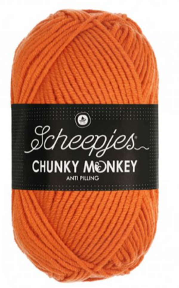 Scheepjes Chunky monkey Deep orange 1711