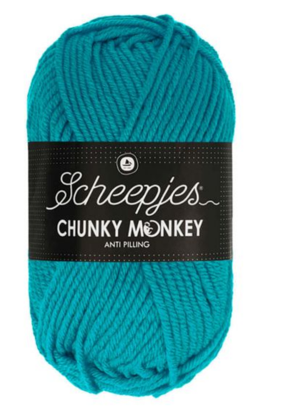 Scheepjes Chunky monkey deep turquoise 2012