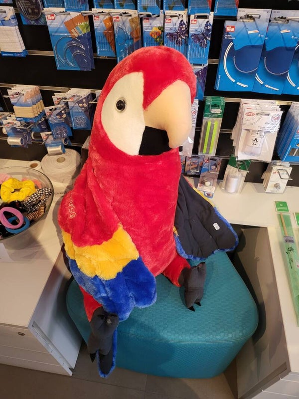 Grote Papegaai knuffel