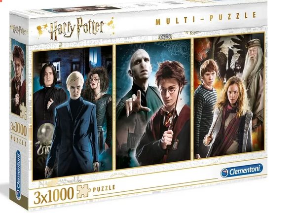 puzzel 3 x 1000st Harry Potter