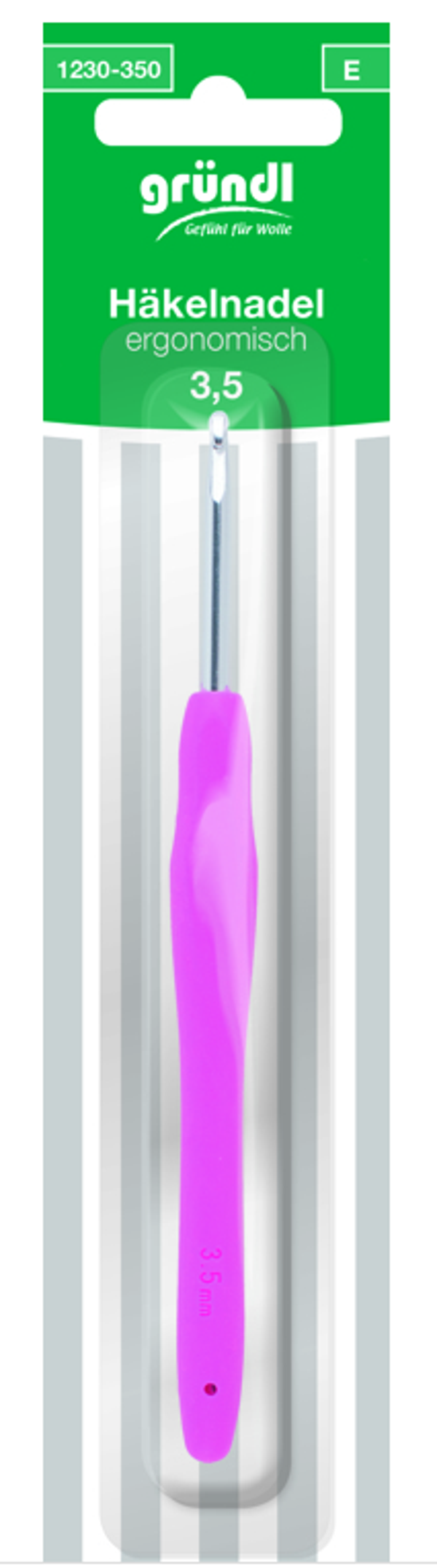 Haaknaald Grundl 3,50 mm