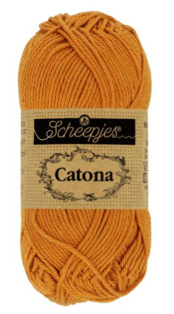 Scheepjes Catona Ginger gold 383