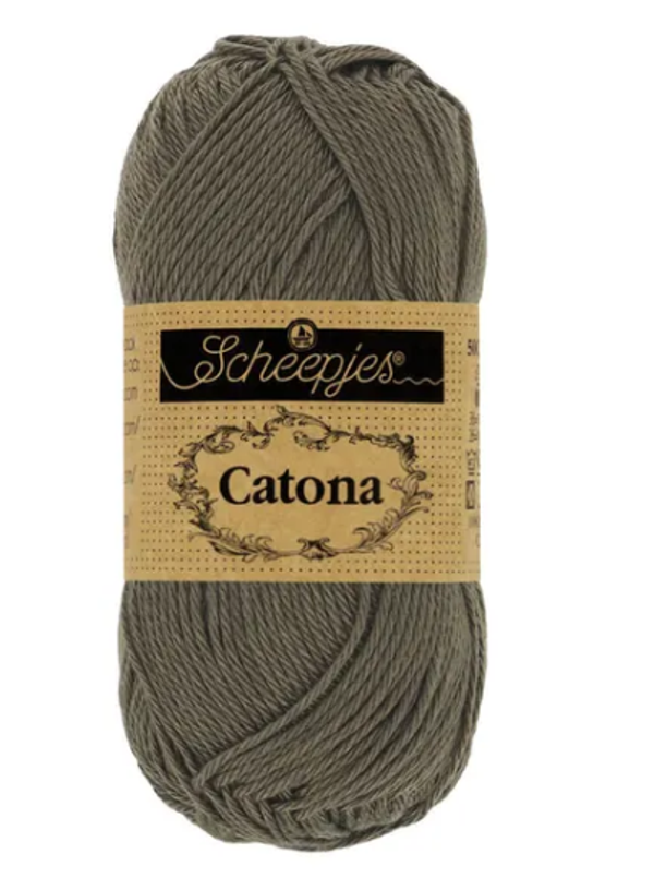 Scheepjes Catona dark olive 387