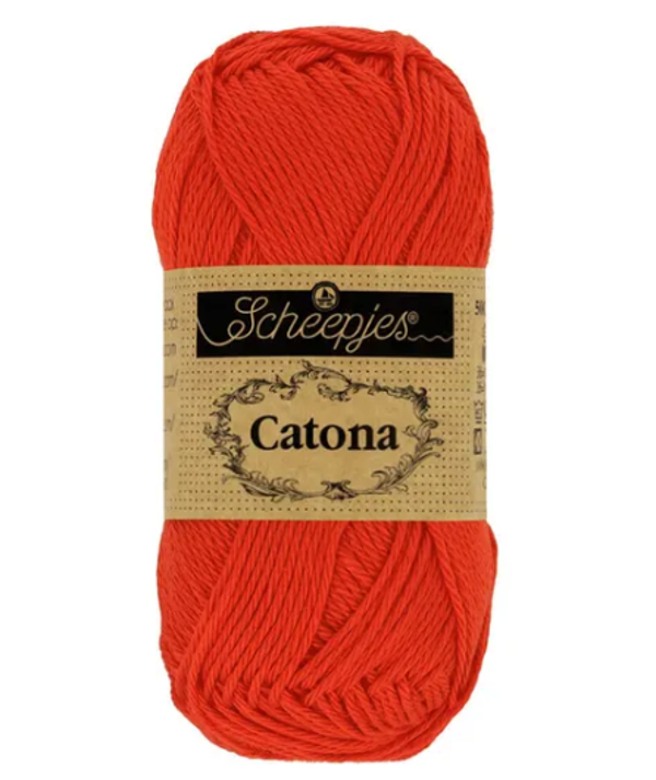 Scheepjes Catona Poppy rose 390