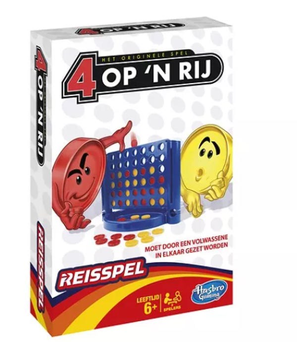 Reis 4 Op Een Rij Hasbro
