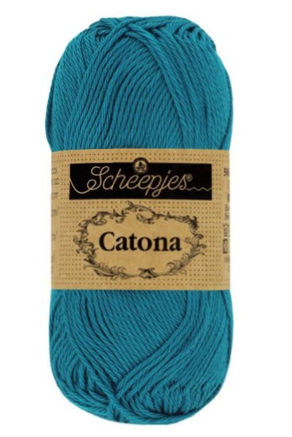 Scheepjes Catona petrol blue 400