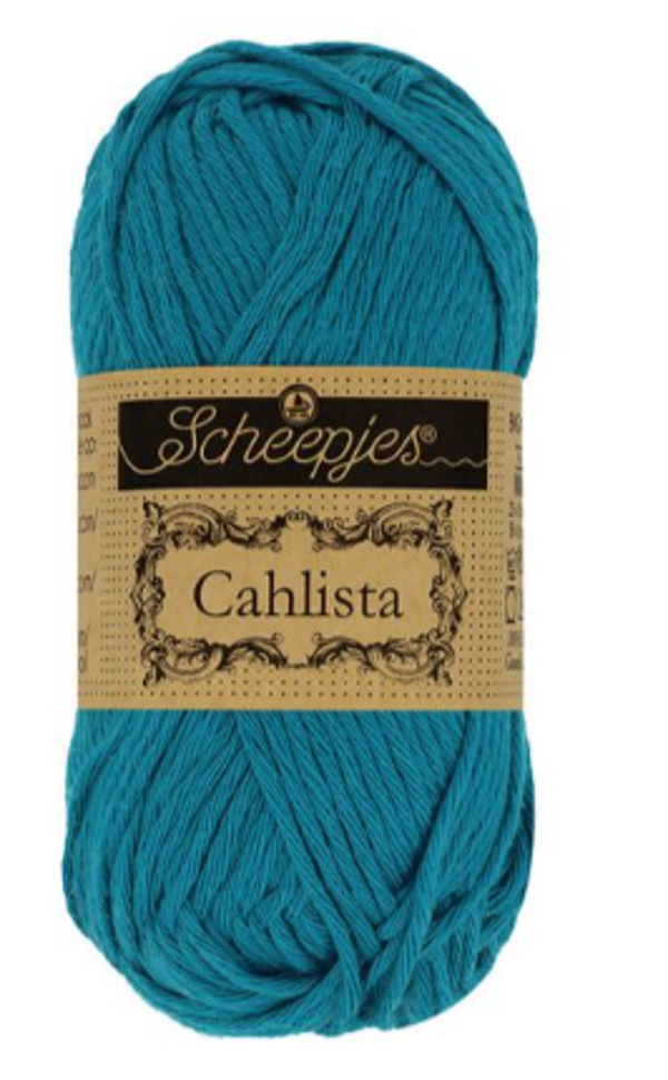 Scheepjes Cahlista 400 petrol blue
