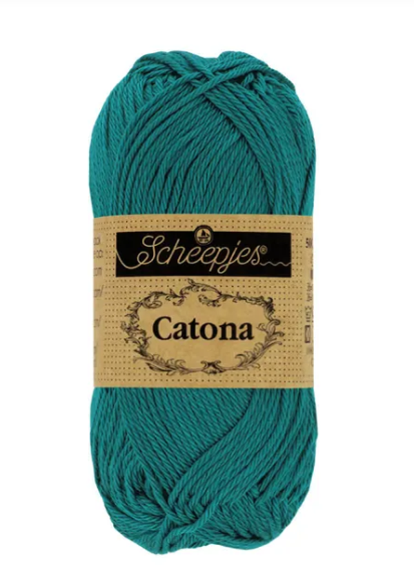 Scheepjes Catona Dark teal 401